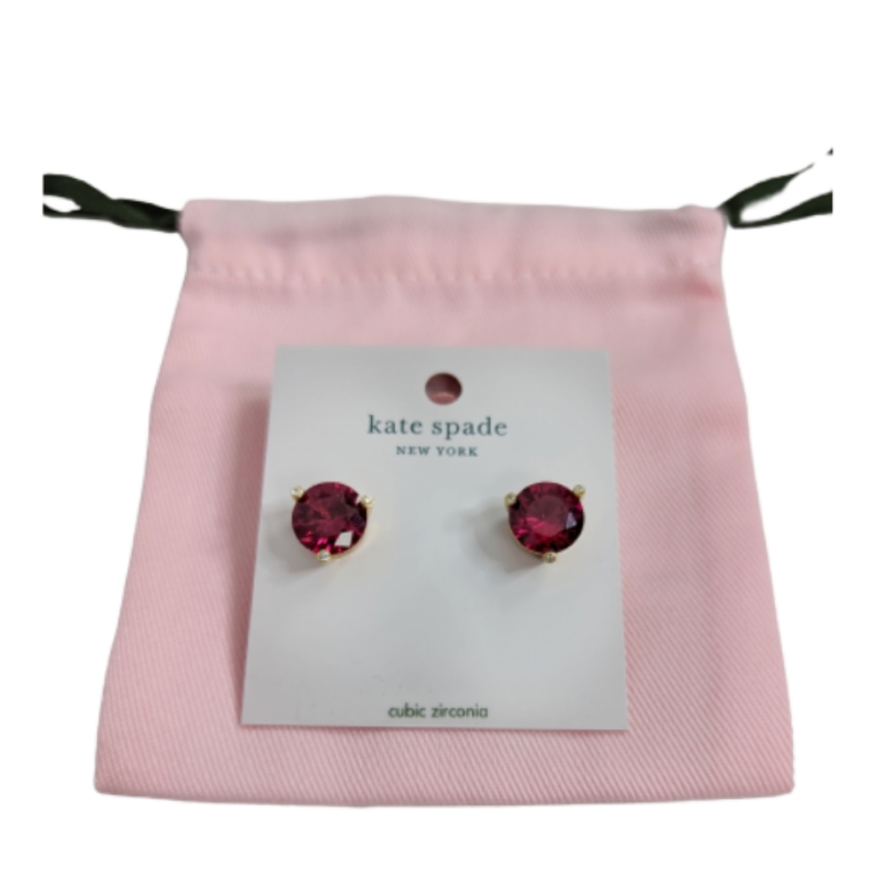 Kate Spade Festive Pink Rise And Shine Studs